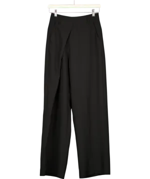 Bayse Black Straight Leg Trousers UK 6