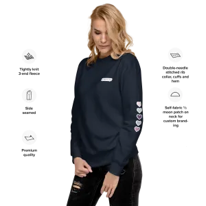 Be There in Five Text Bubble Unisex Premium Sweatshirt (Part of Matching Set- Sold Separately!) *