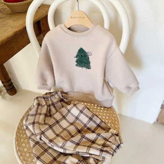 Bebe Tree Bell Sweatshirts (Cream)