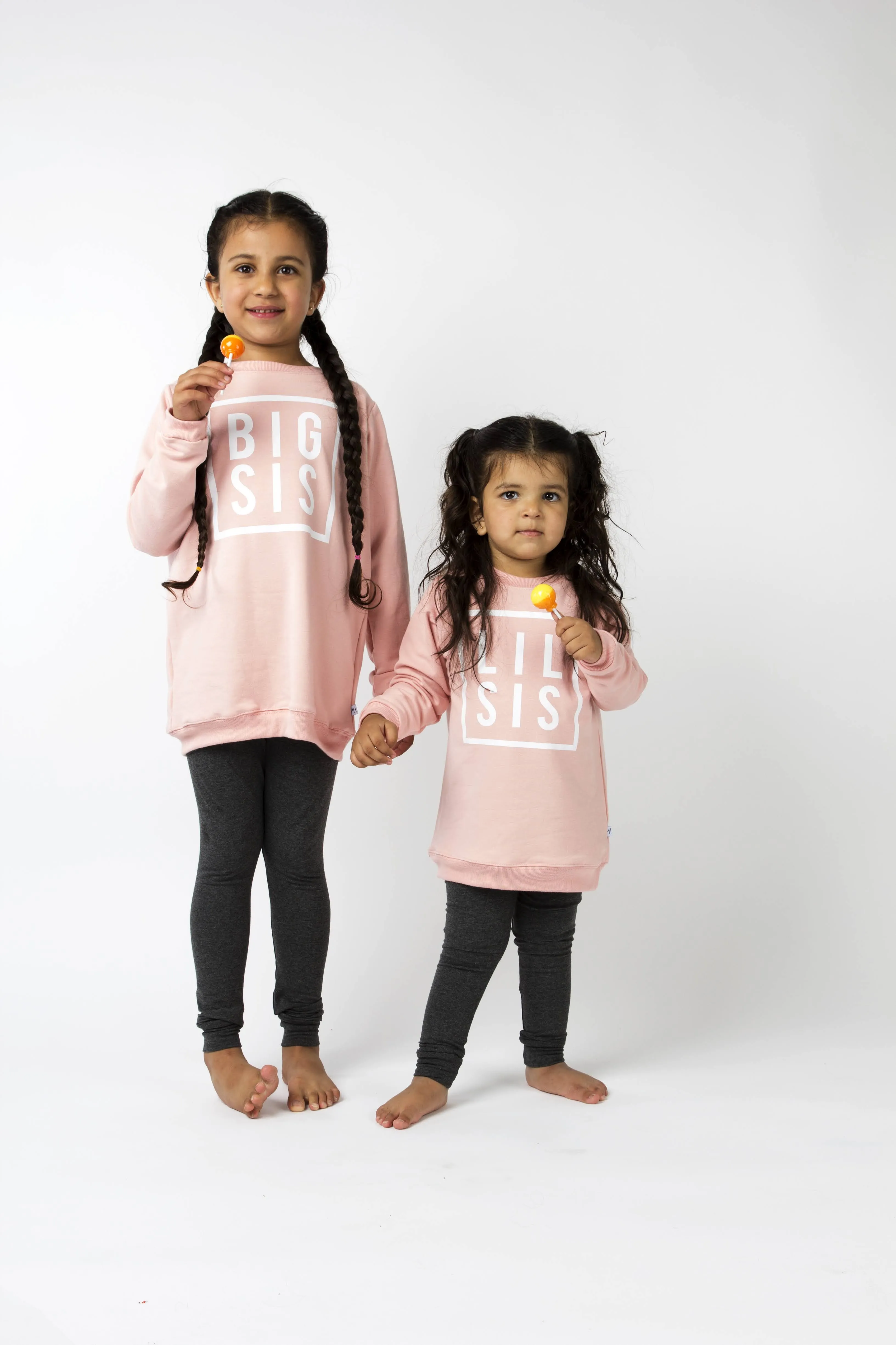 Big Sis Sweatshirt - Rose (6-12m)*