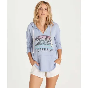 Billabong Women's Days Off California Love Hoodie | Blue Jay