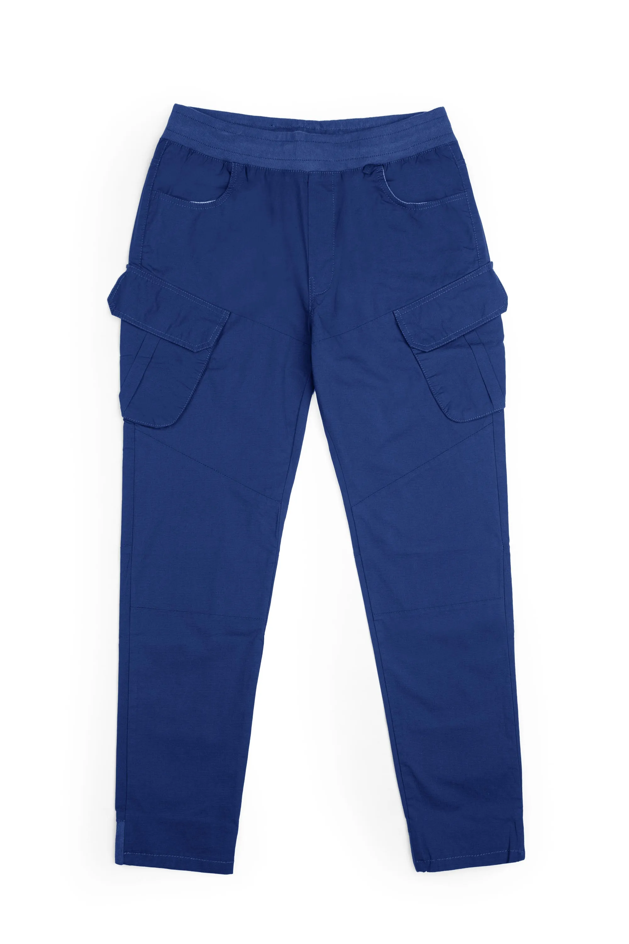 Blue Cotton Trousers