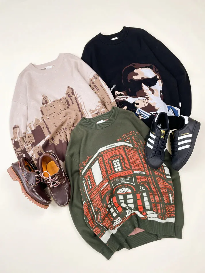 bound NYC Skyrise Knit Sweater