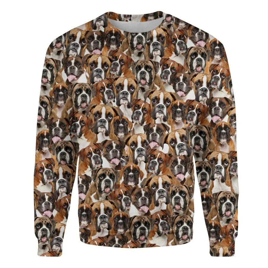 Boxer - Full Face - Premium Sweatshirt