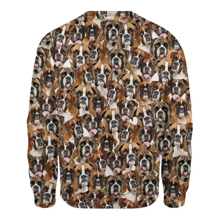 Boxer - Full Face - Premium Sweatshirt
