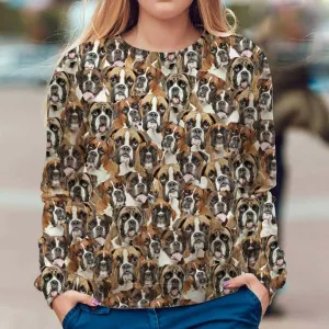 Boxer - Full Face - Premium Sweatshirt