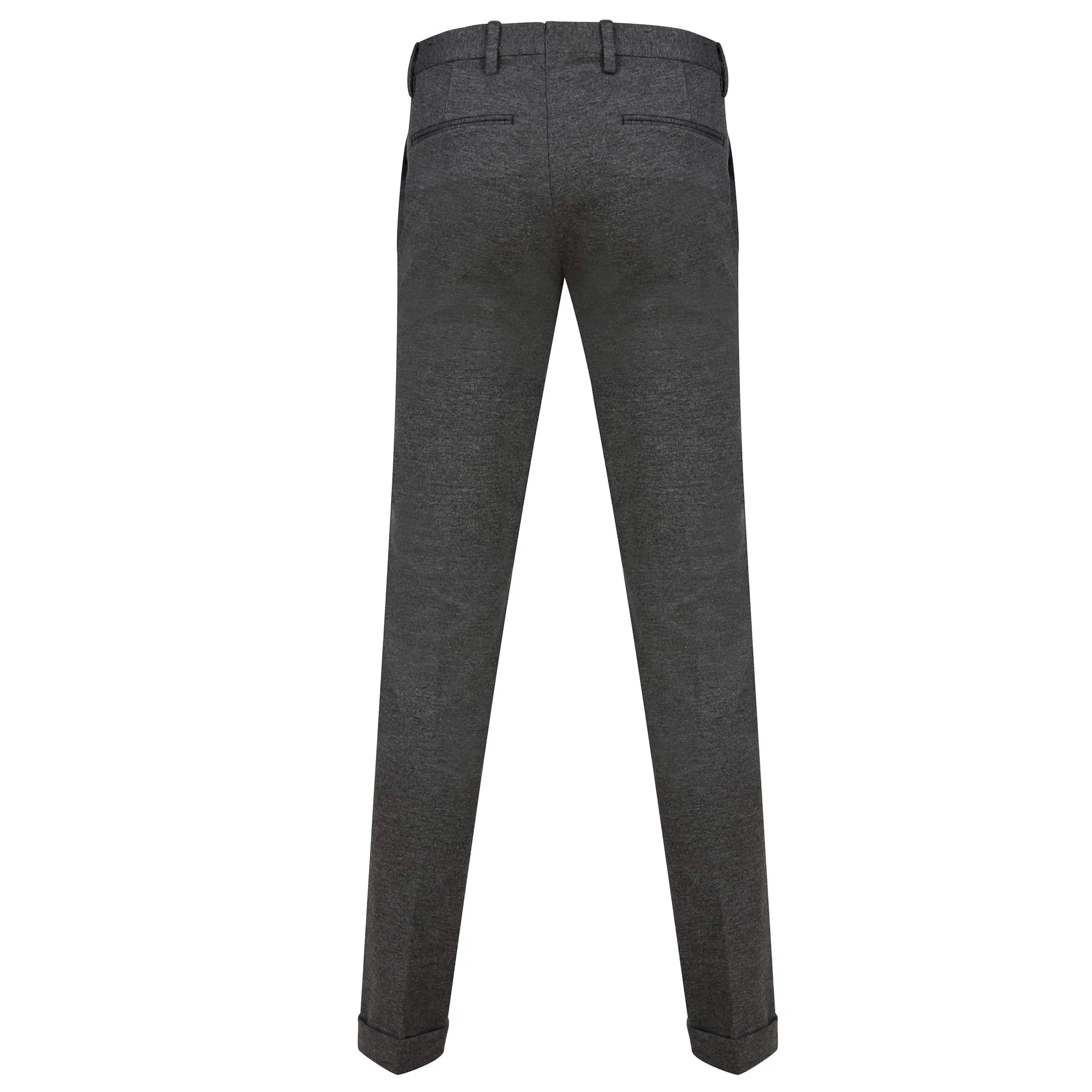 BRIGLIA SLANT POCKET JERSEY FITTED TROUSER