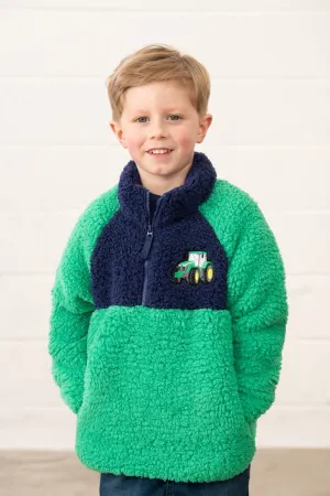 Caden Fleece - Green Tractor