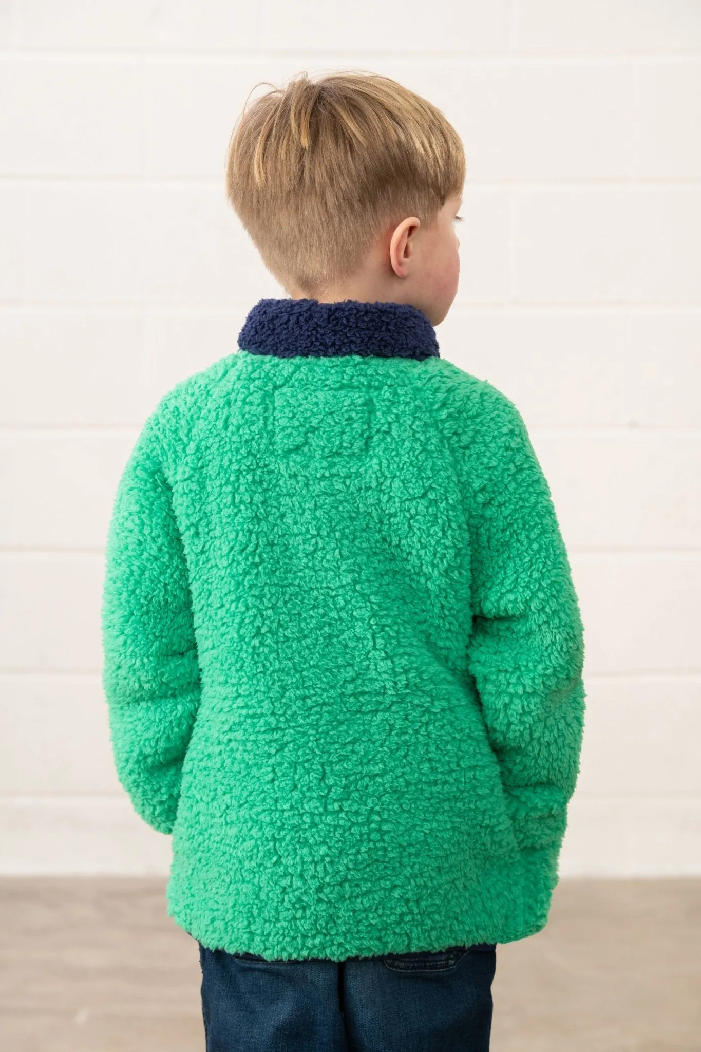 Caden Fleece - Green Tractor