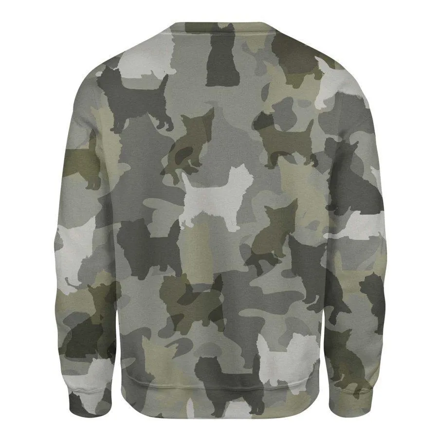 Cairn Terrier - Camo - Premium Sweatshirt