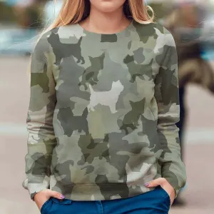 Cairn Terrier - Camo - Premium Sweatshirt