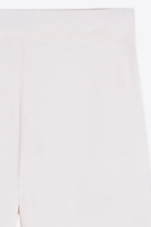 CARGO WHITE KNIT PERFECT FIT TROUSER
