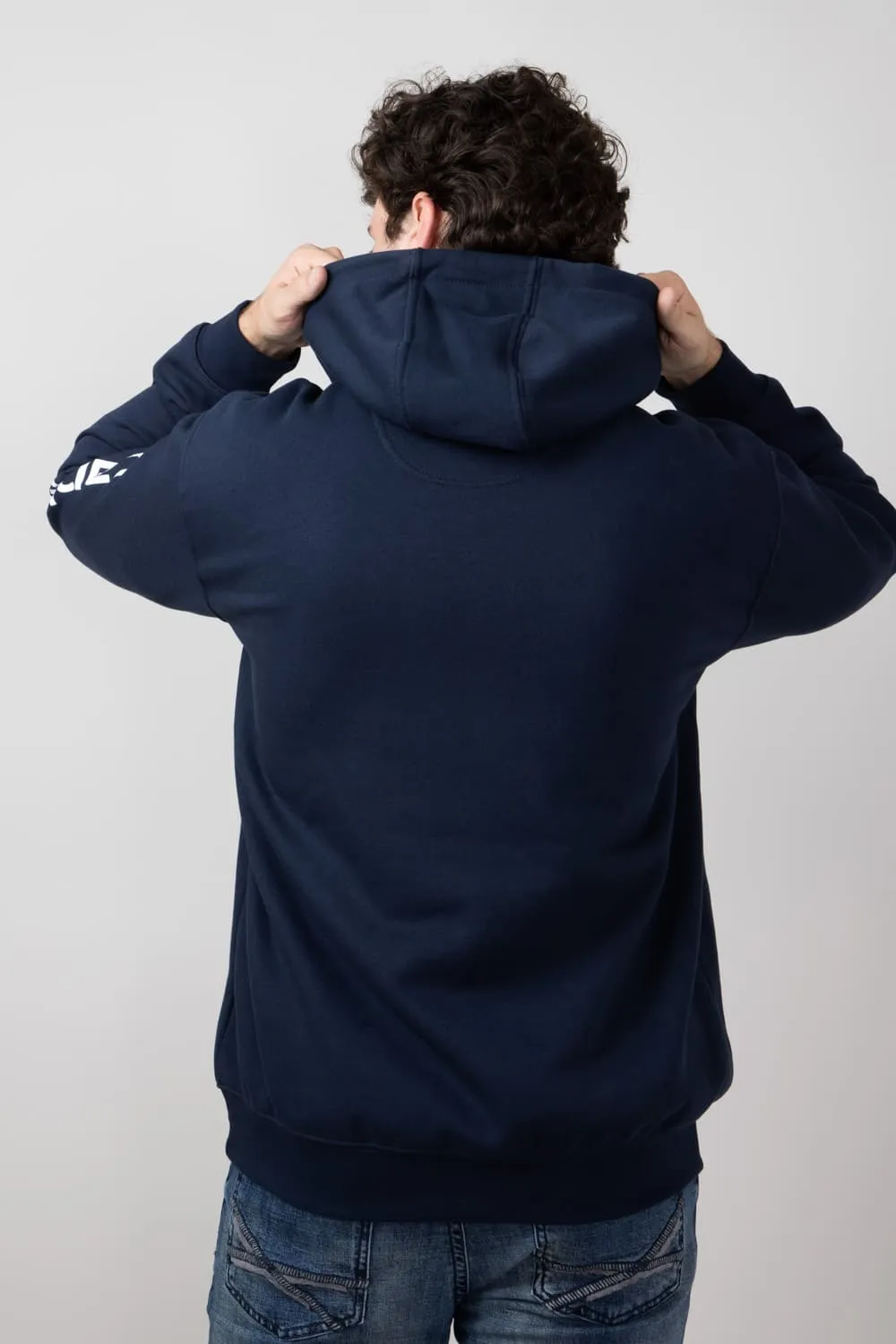 Carhartt Loose Fit Graphic Hoodie for Men in Navy | K288-472-NAVY