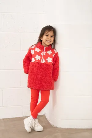 Cassie Fleece - Coral