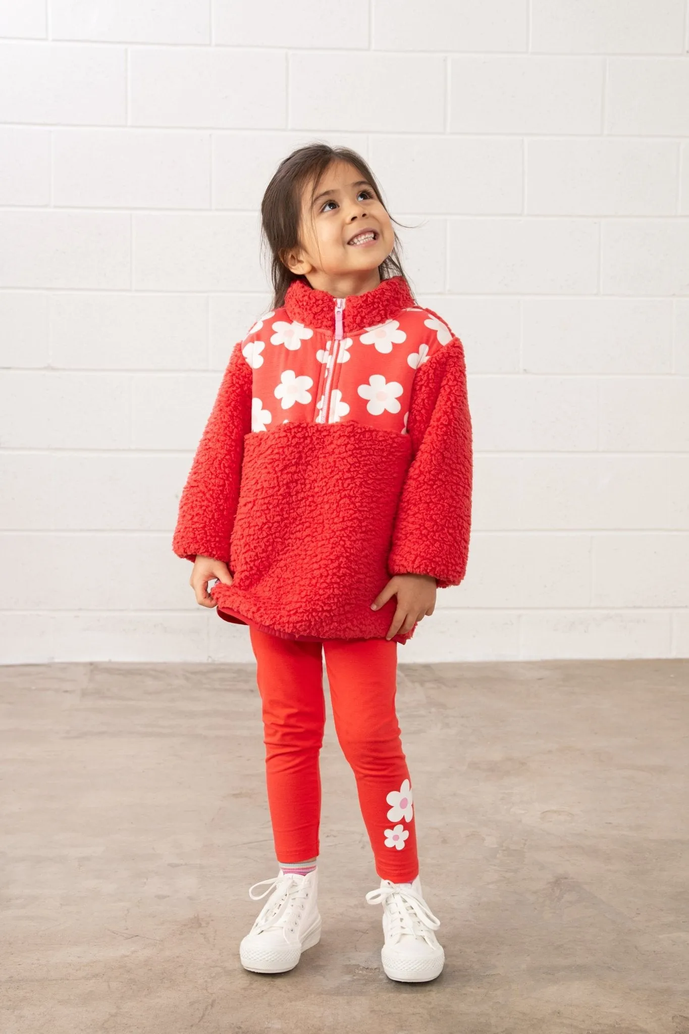 Cassie Fleece - Coral
