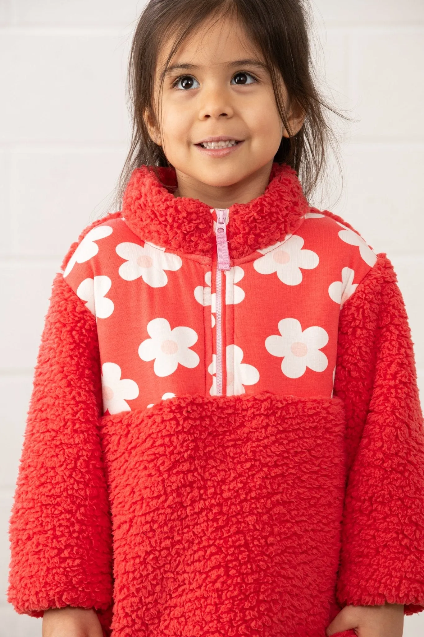 Cassie Fleece - Coral