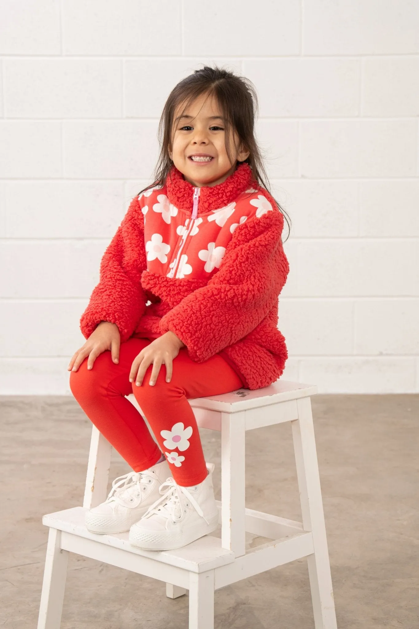 Cassie Fleece - Coral
