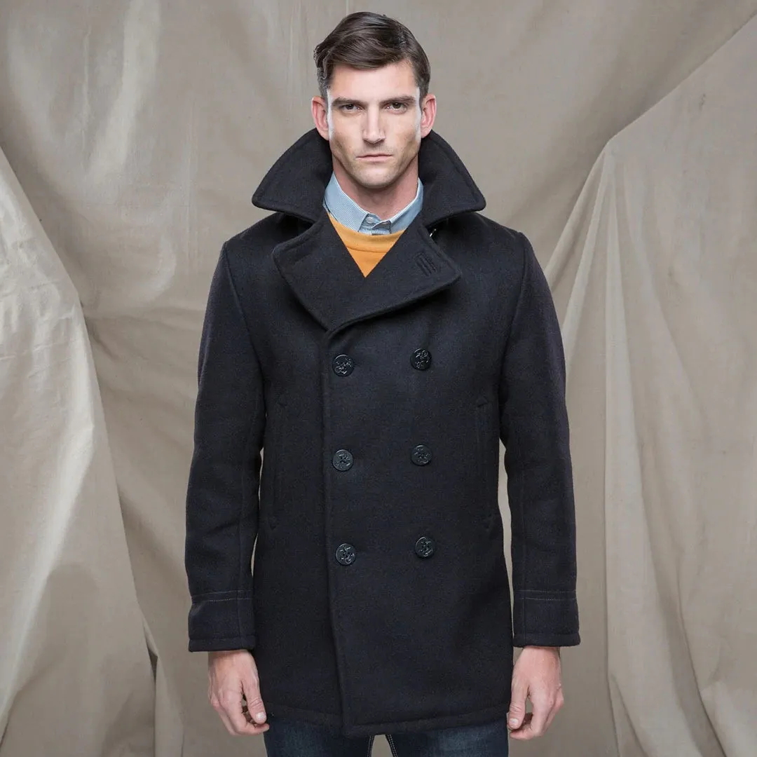Cockpit USA Admiral USN Woolen Peacoat