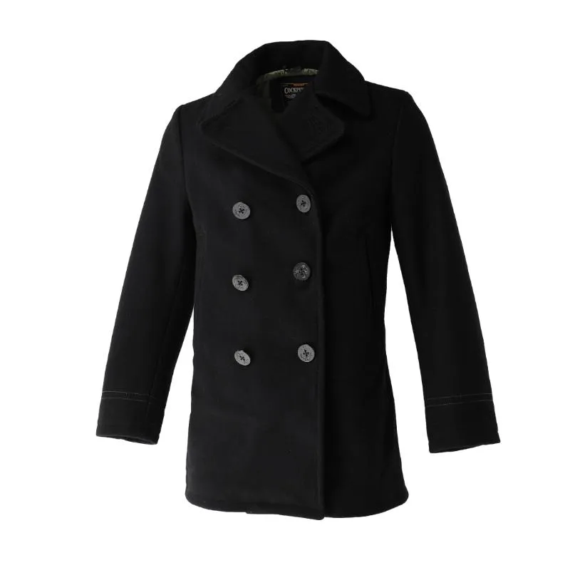 Cockpit USA Admiral USN Woolen Peacoat