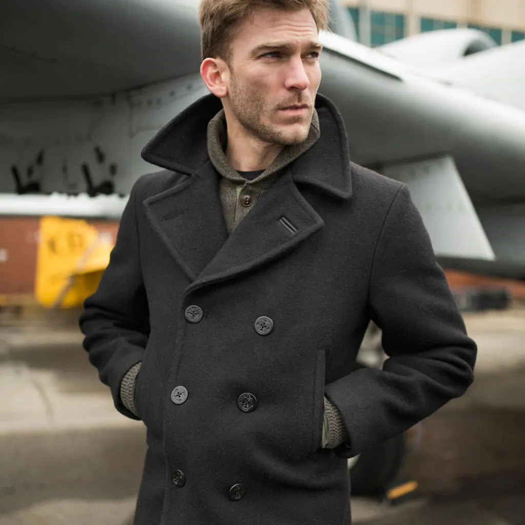 Cockpit USA Admiral USN Woolen Peacoat