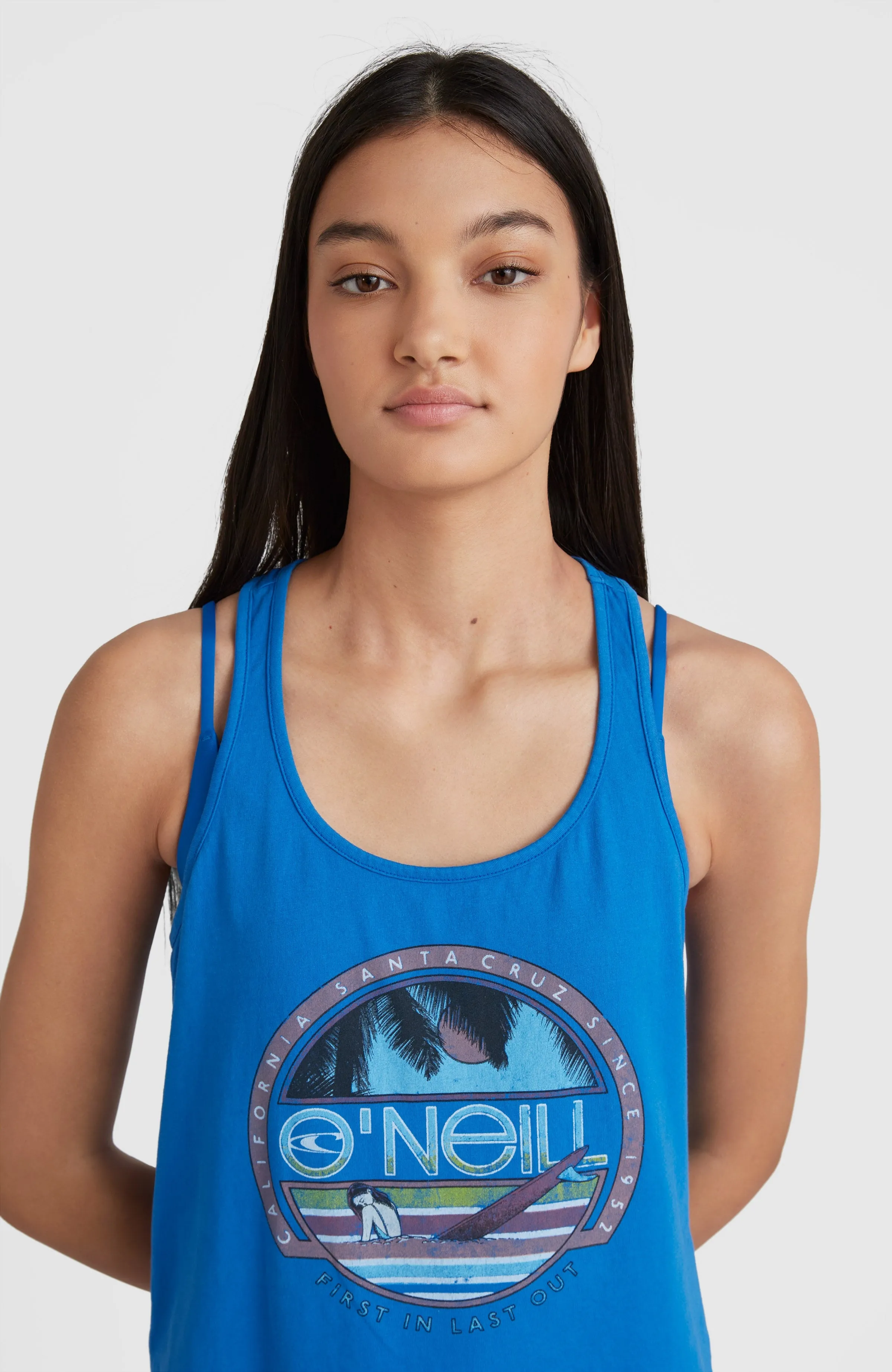 Connective Grafik Tanktop | Princess Blue