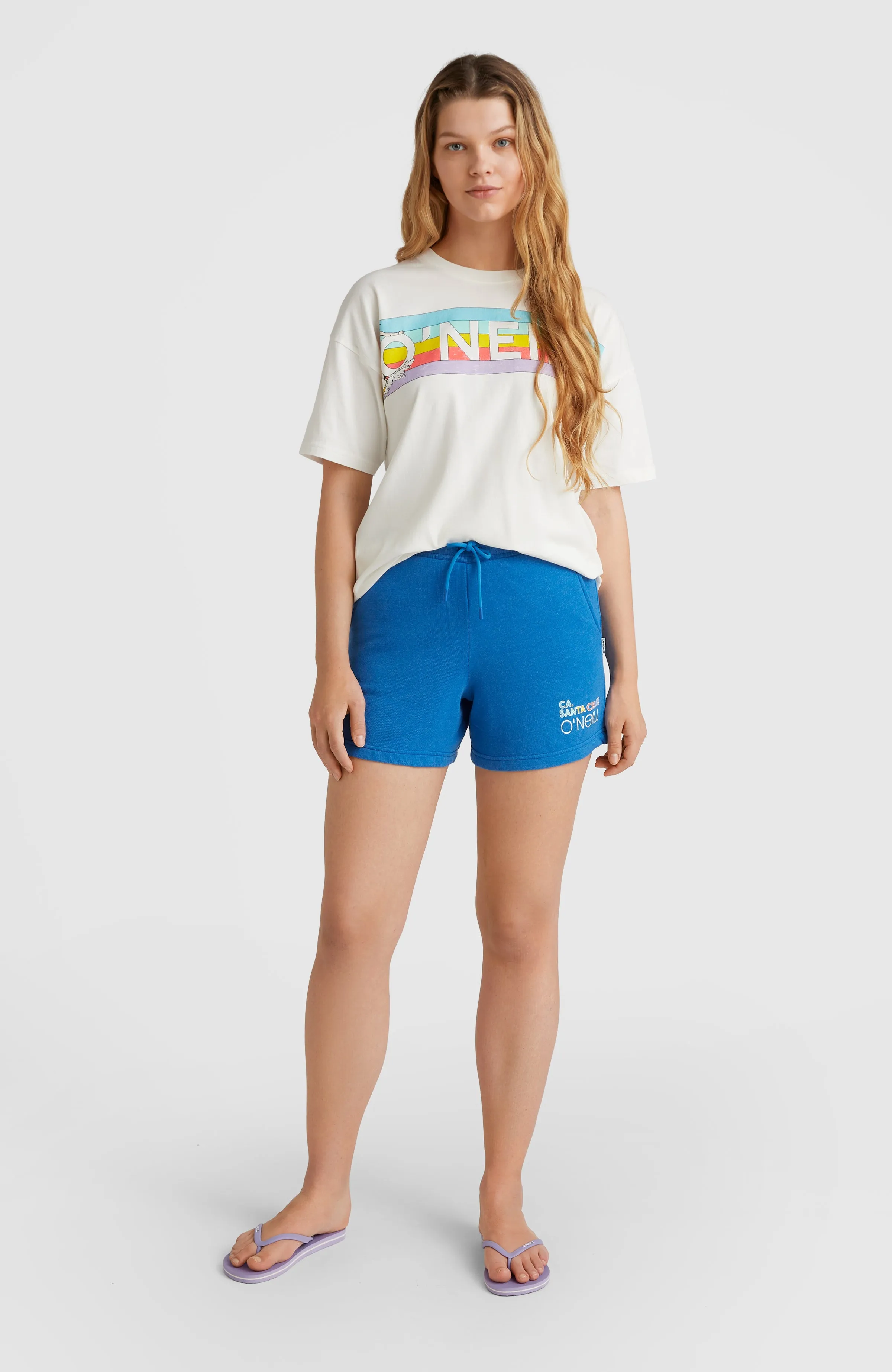 Connective Graphic Long T-Shirt | Snow White