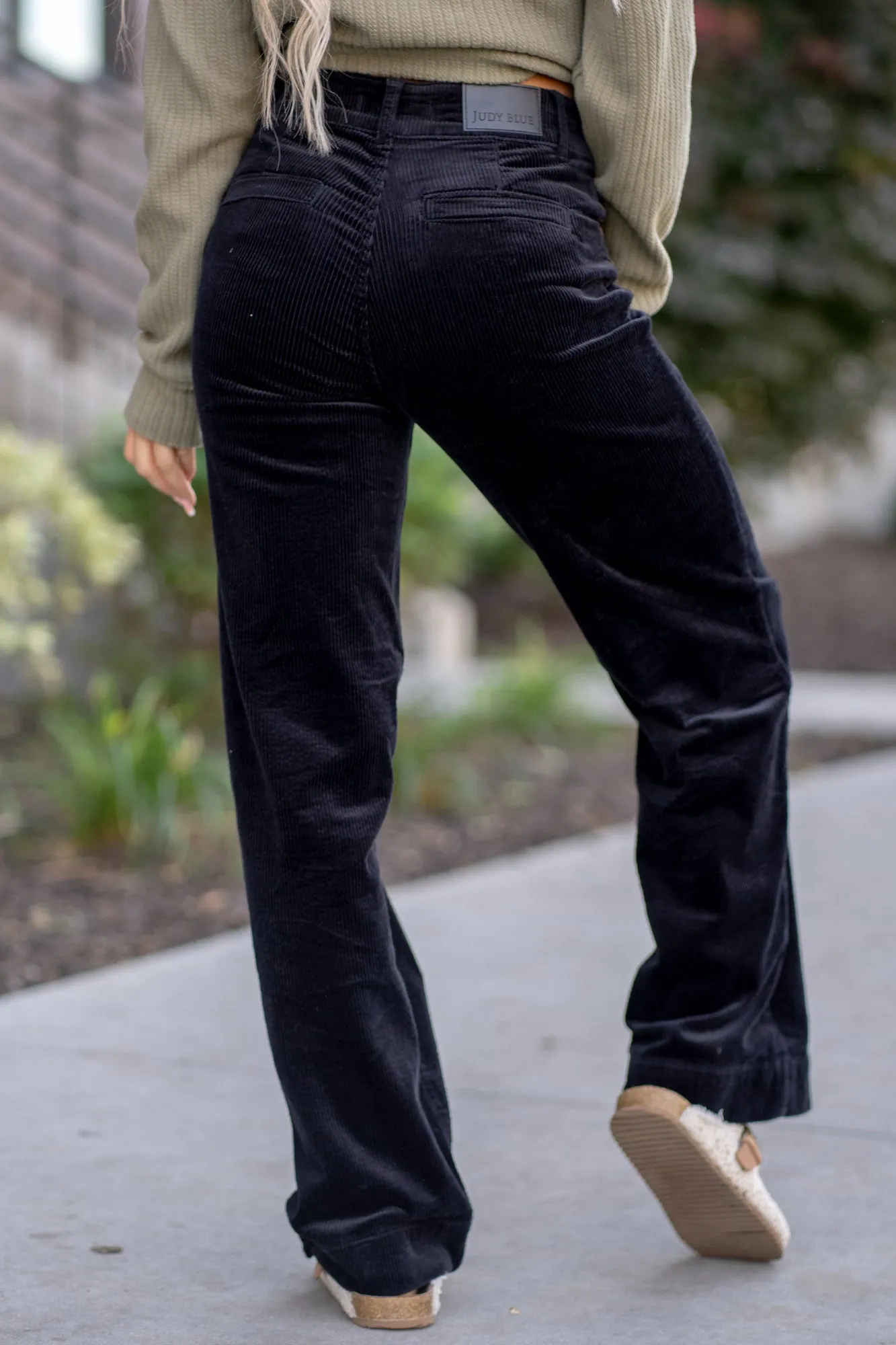 Corduroy High Rise Wide Leg Regular & Plus Sizes