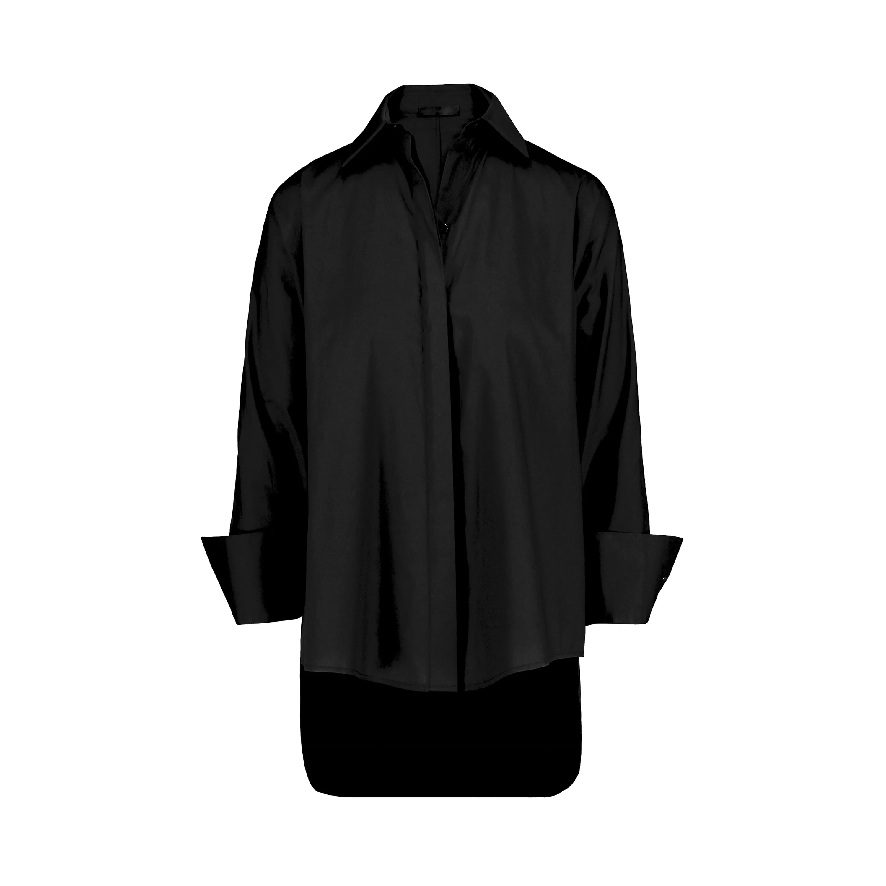Cotton Oversized Dolman Shirt
