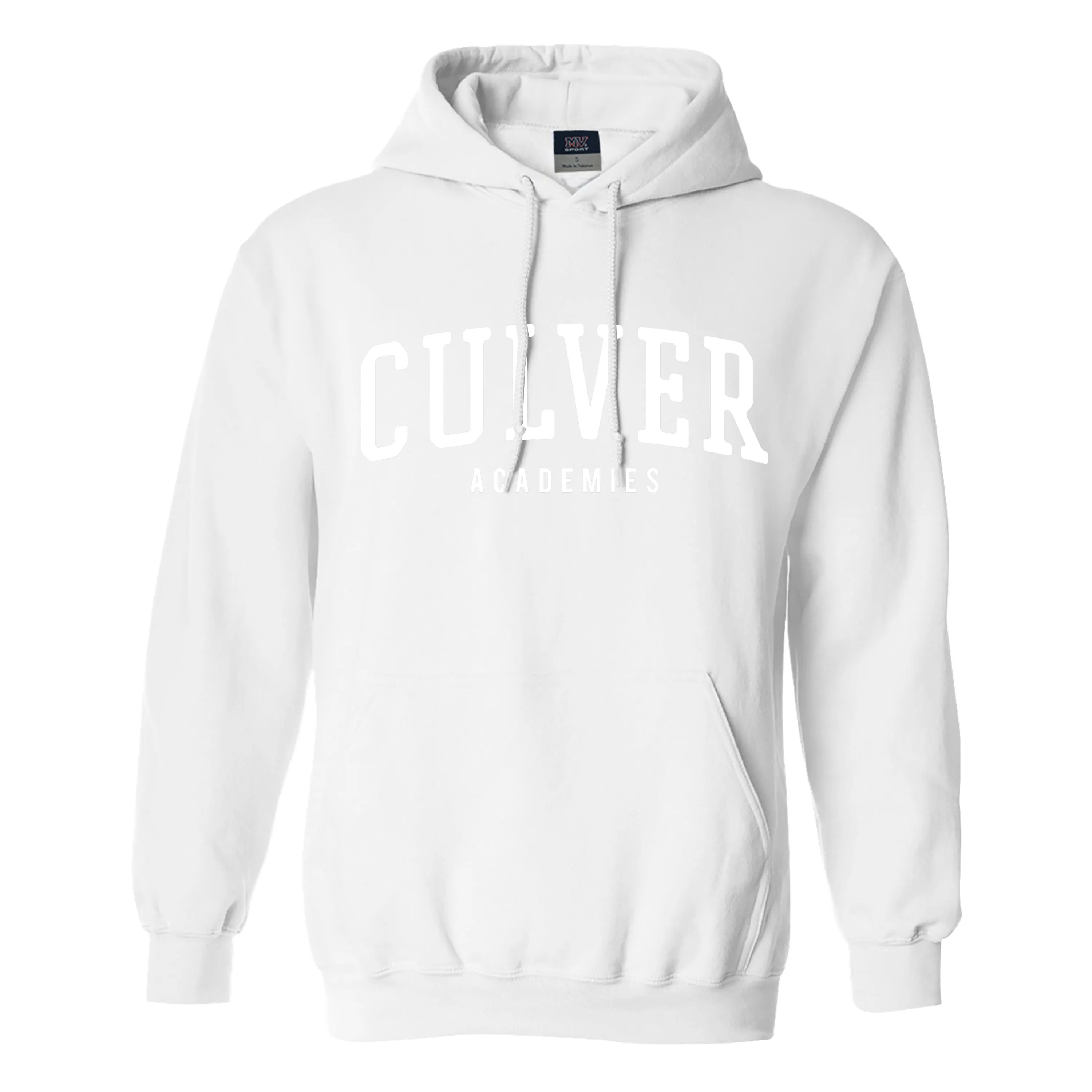 Culver Academies Pro-Weave Hoodie - White