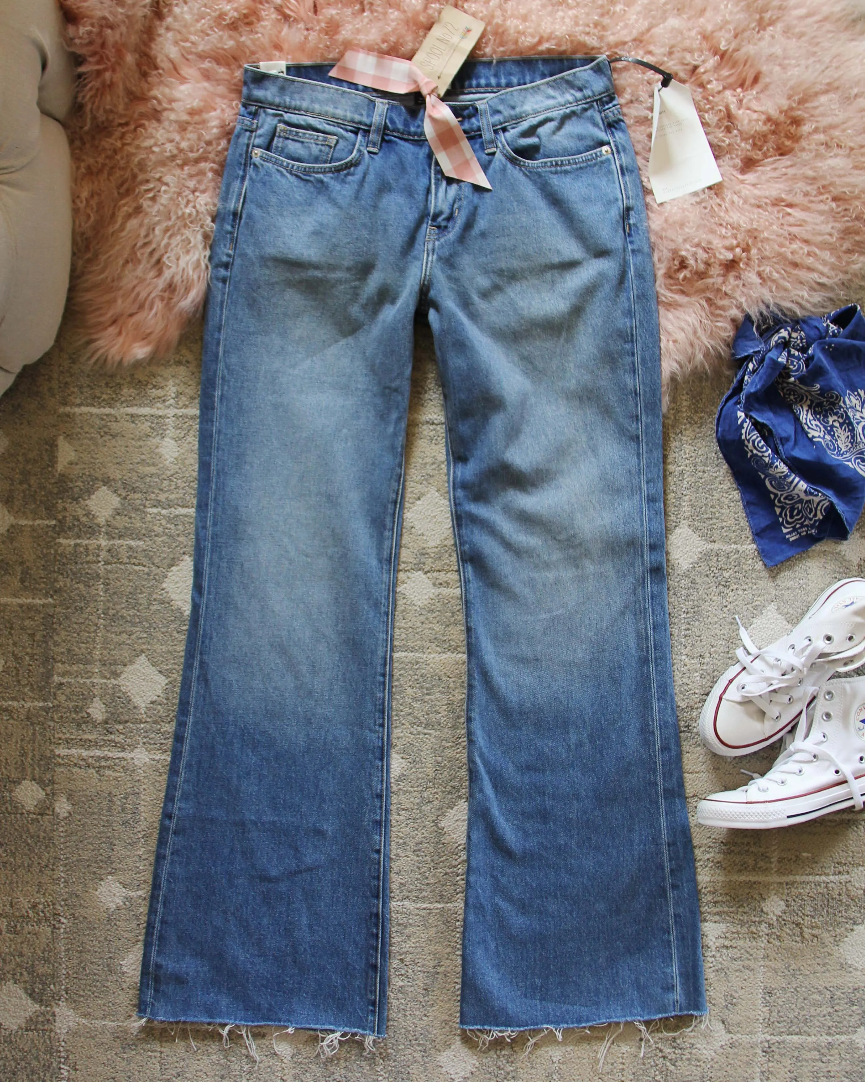 Current Elliott Wide Leg Jeans
