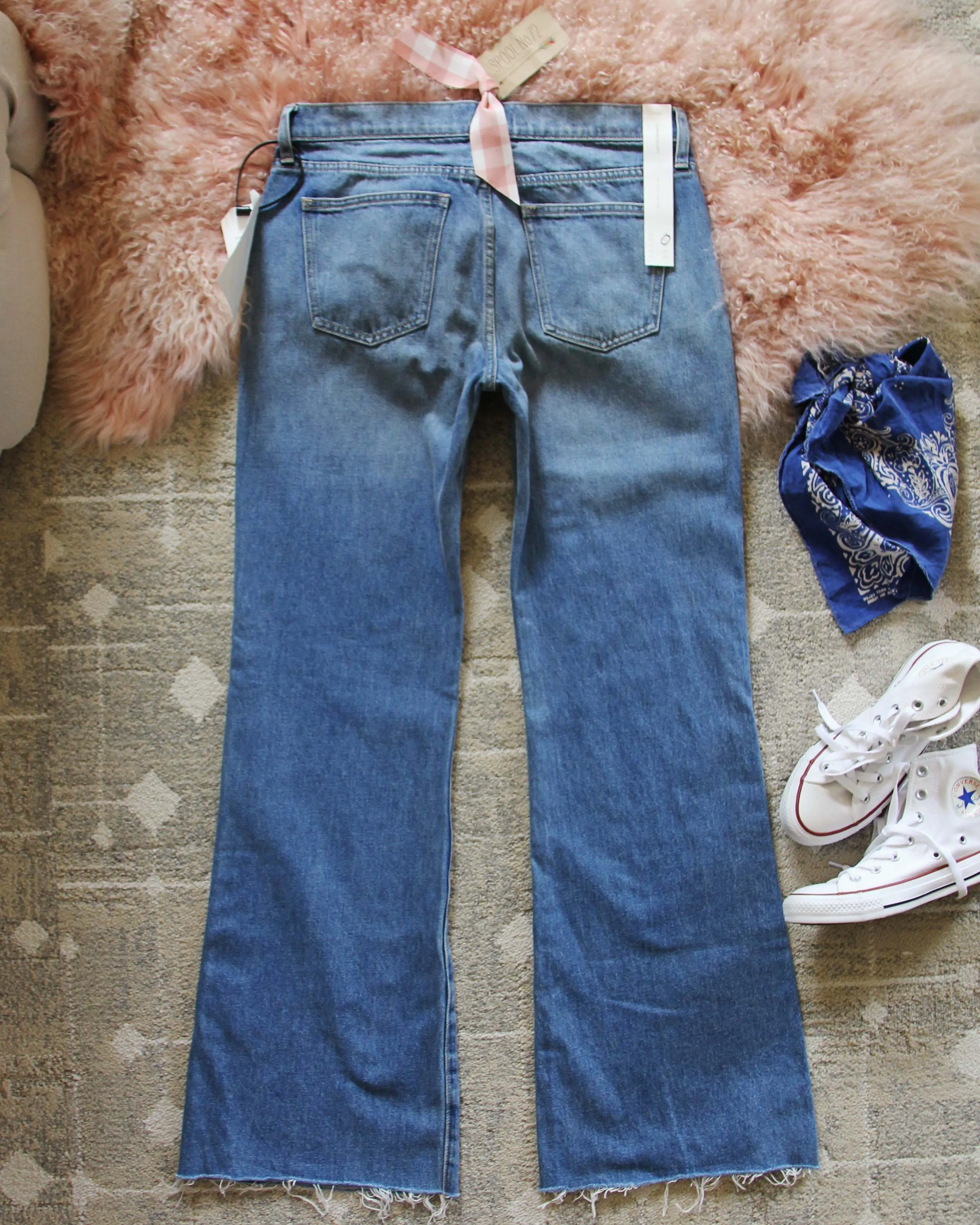 Current Elliott Wide Leg Jeans