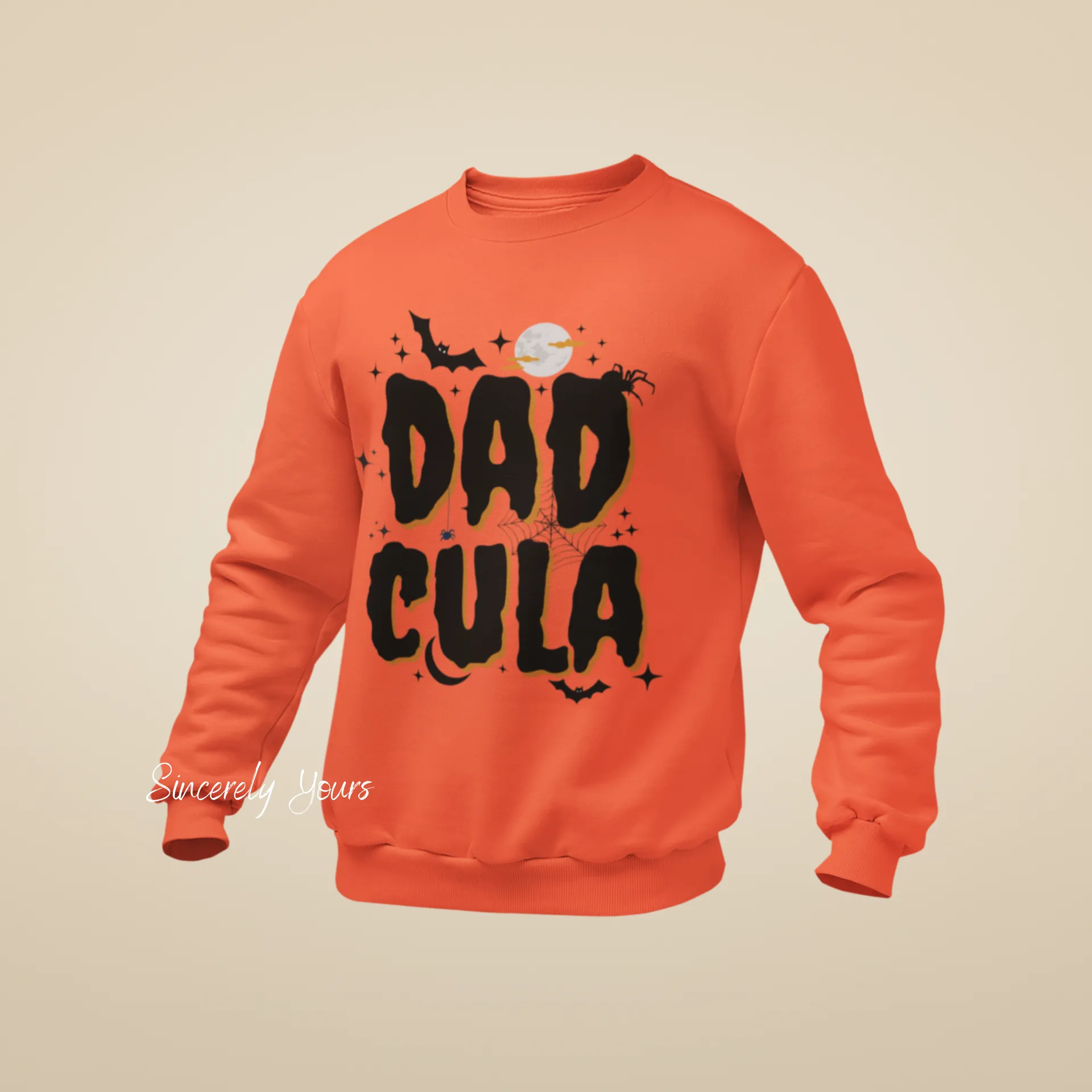 Dadcula Halloween Pullover Sweatshirt