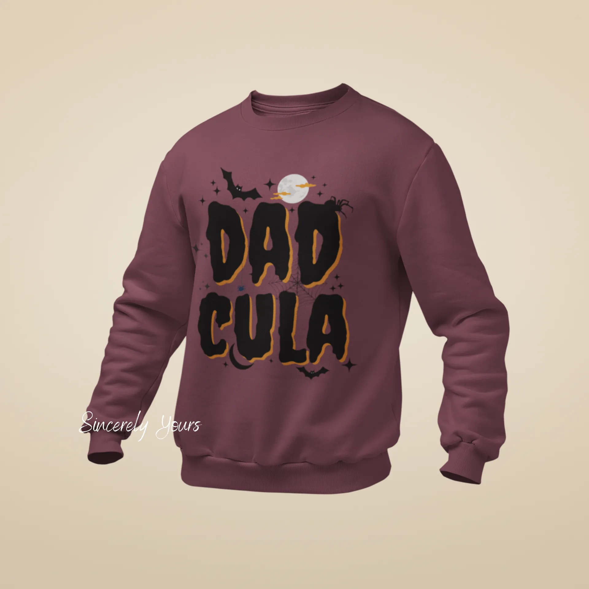Dadcula Halloween Pullover Sweatshirt