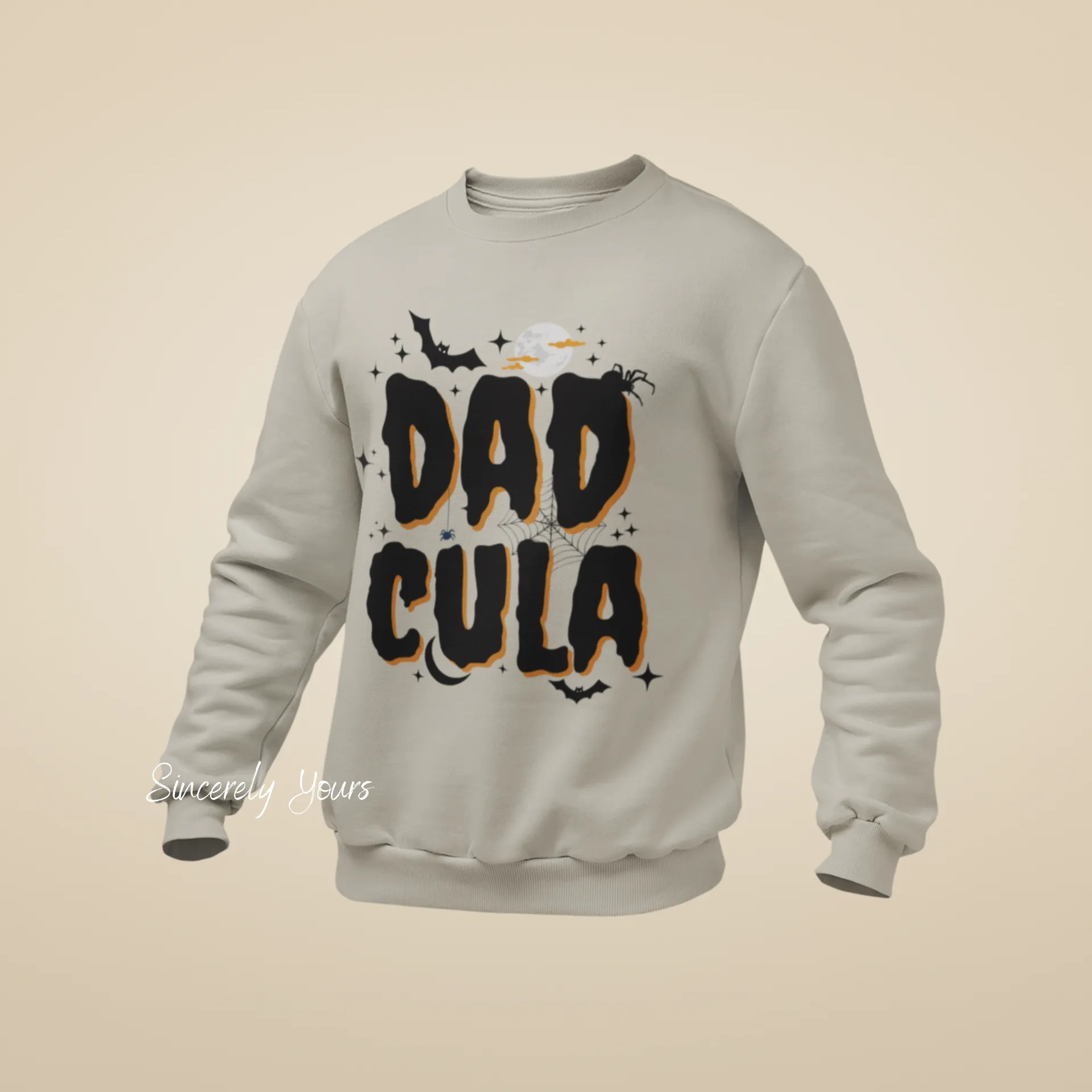 Dadcula Halloween Pullover Sweatshirt