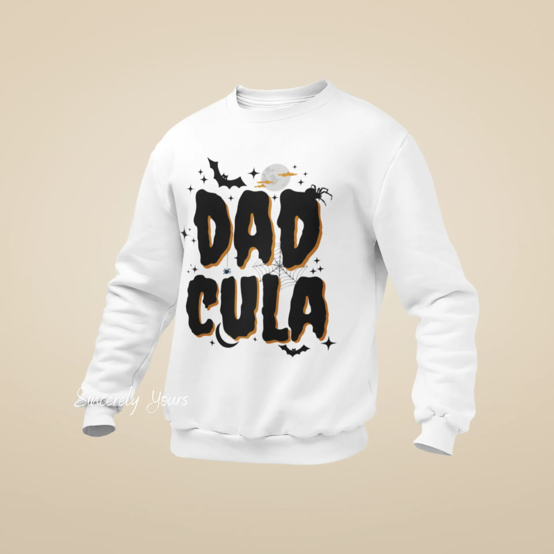 Dadcula Halloween Pullover Sweatshirt