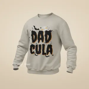 Dadcula Halloween Pullover Sweatshirt