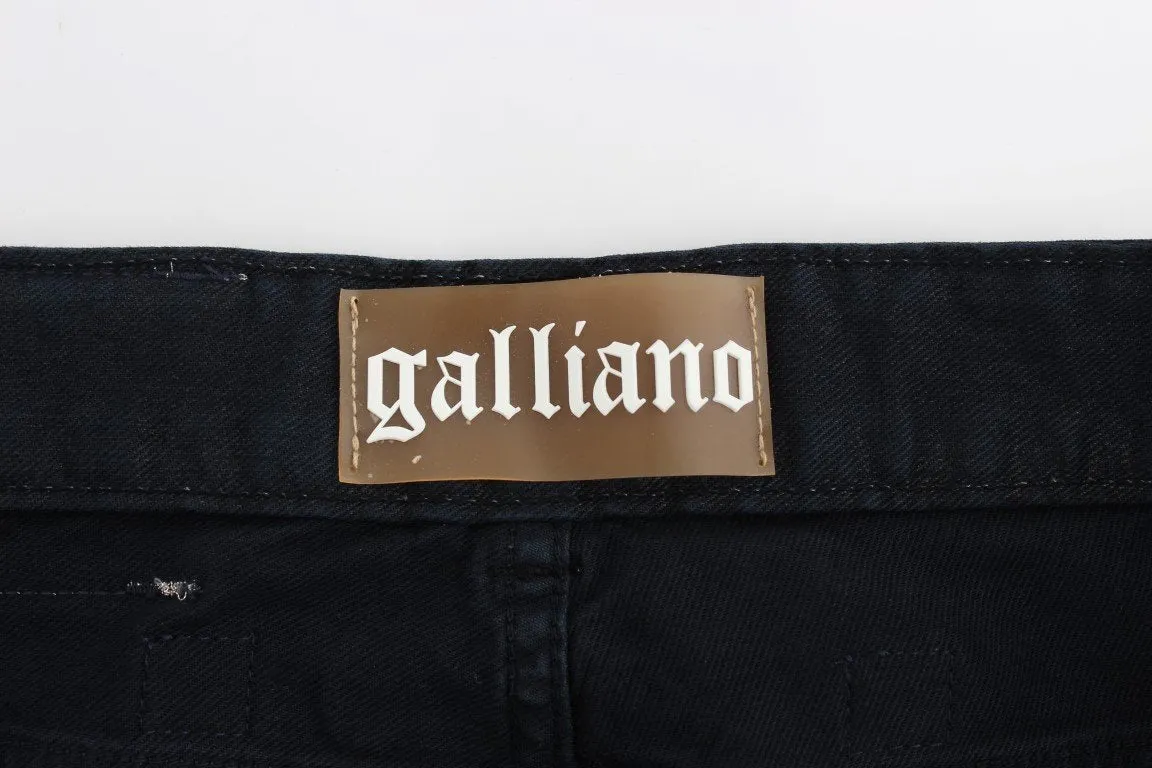 Darkblue cropped jeans