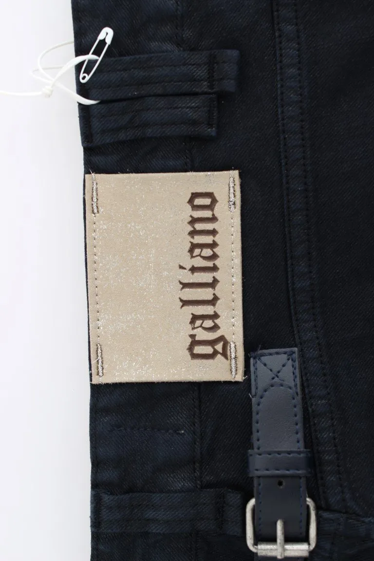 Darkblue cropped jeans