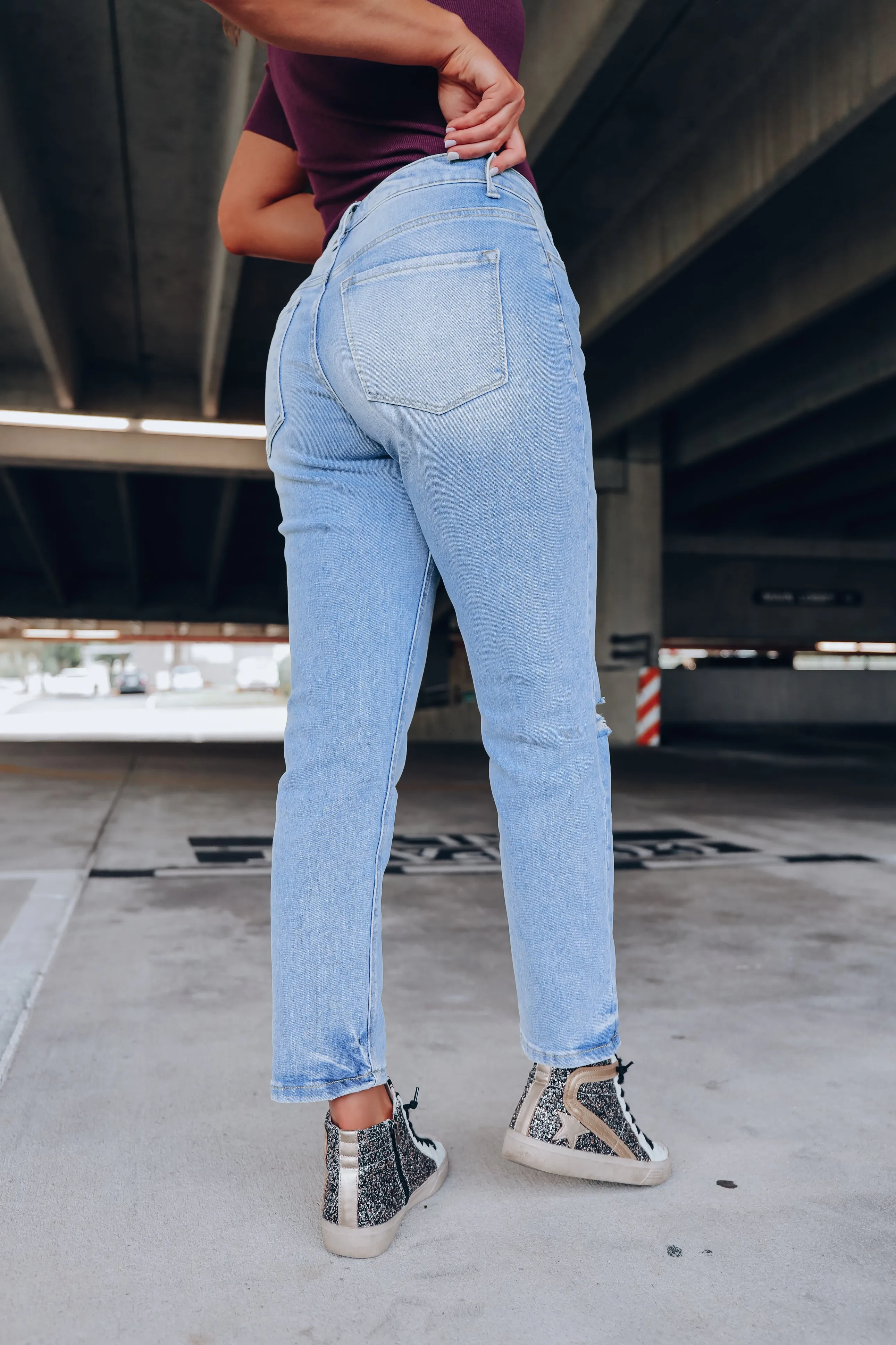Dawson Boyfriend Light Wash Jeans