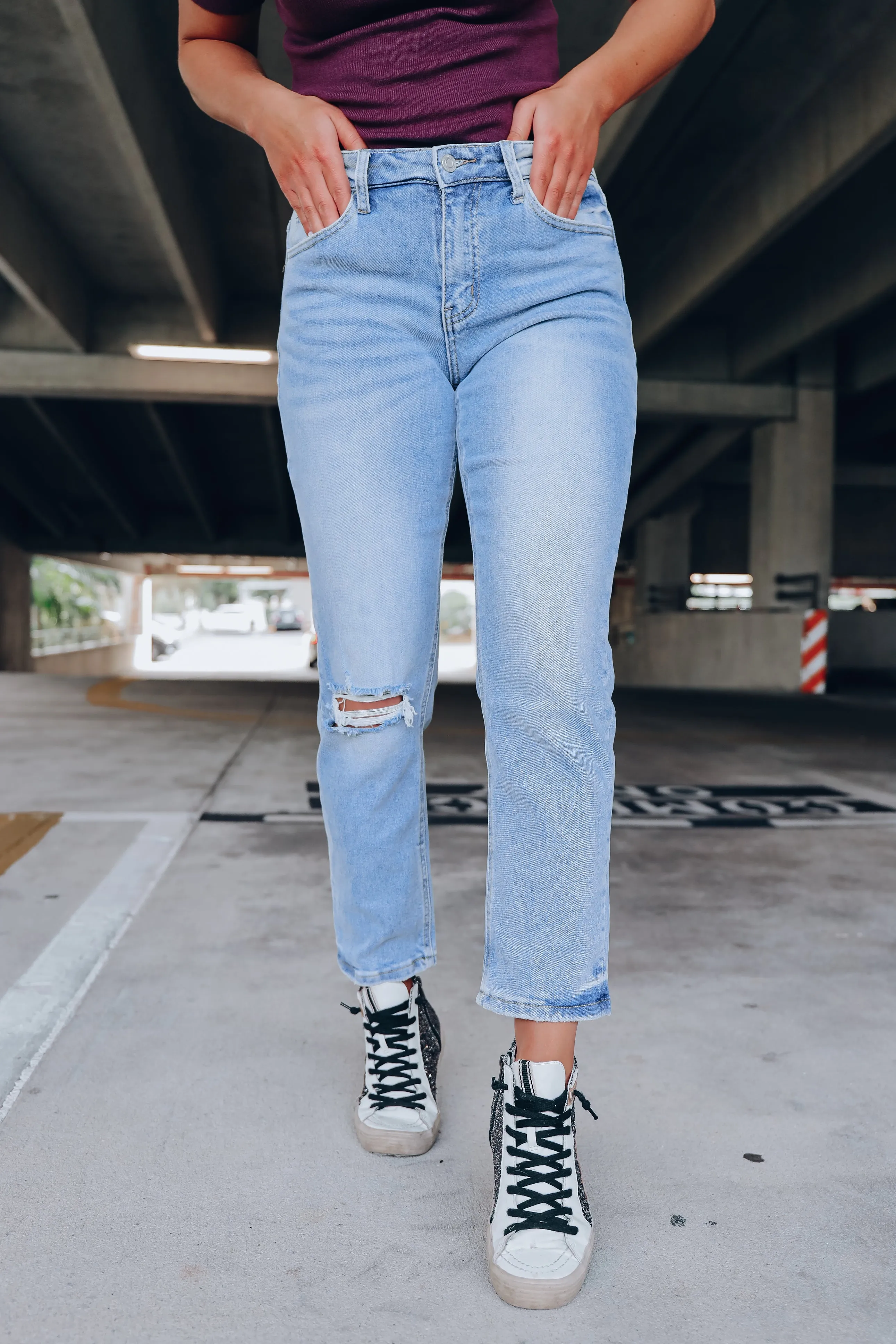 Dawson Boyfriend Light Wash Jeans