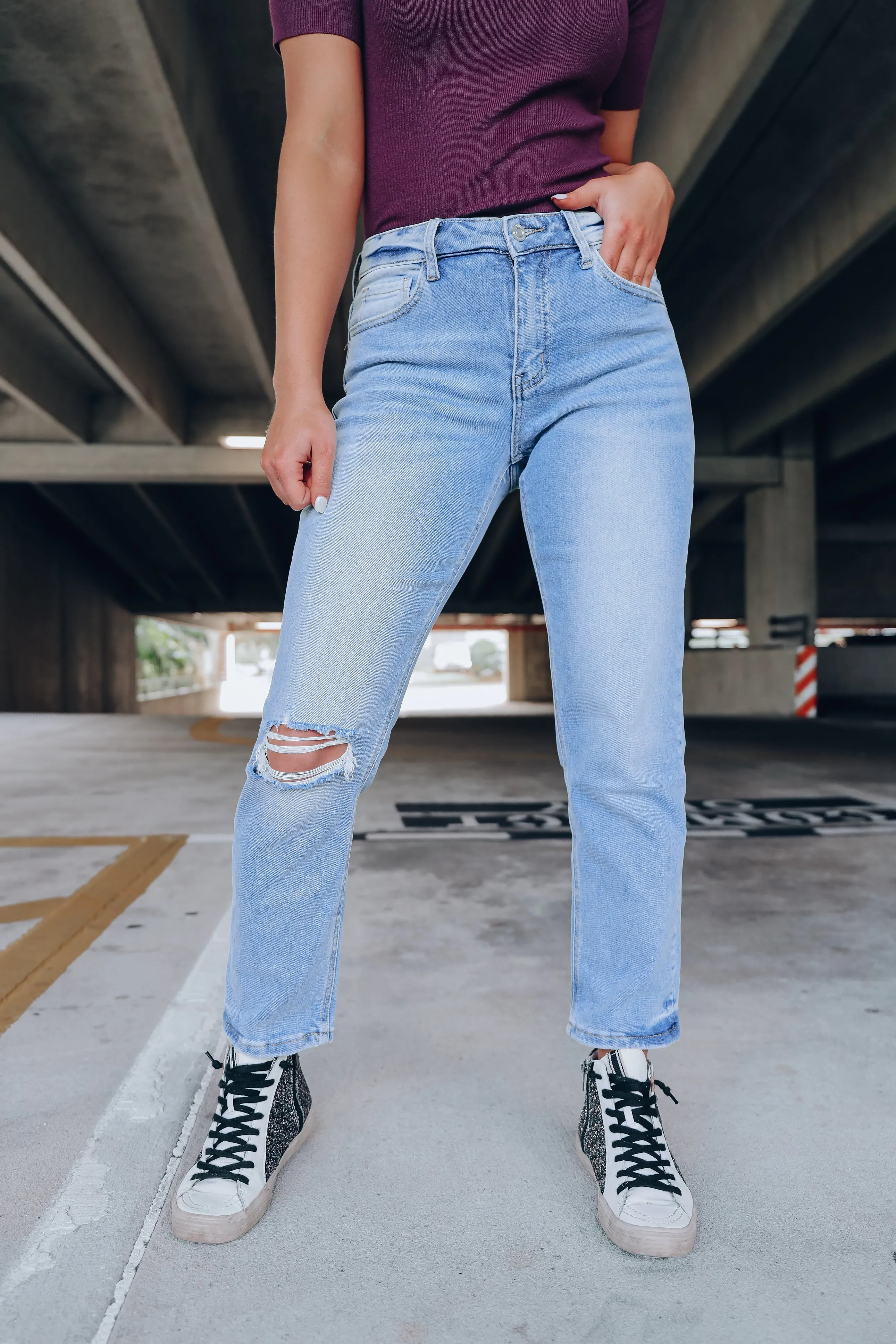 Dawson Boyfriend Light Wash Jeans