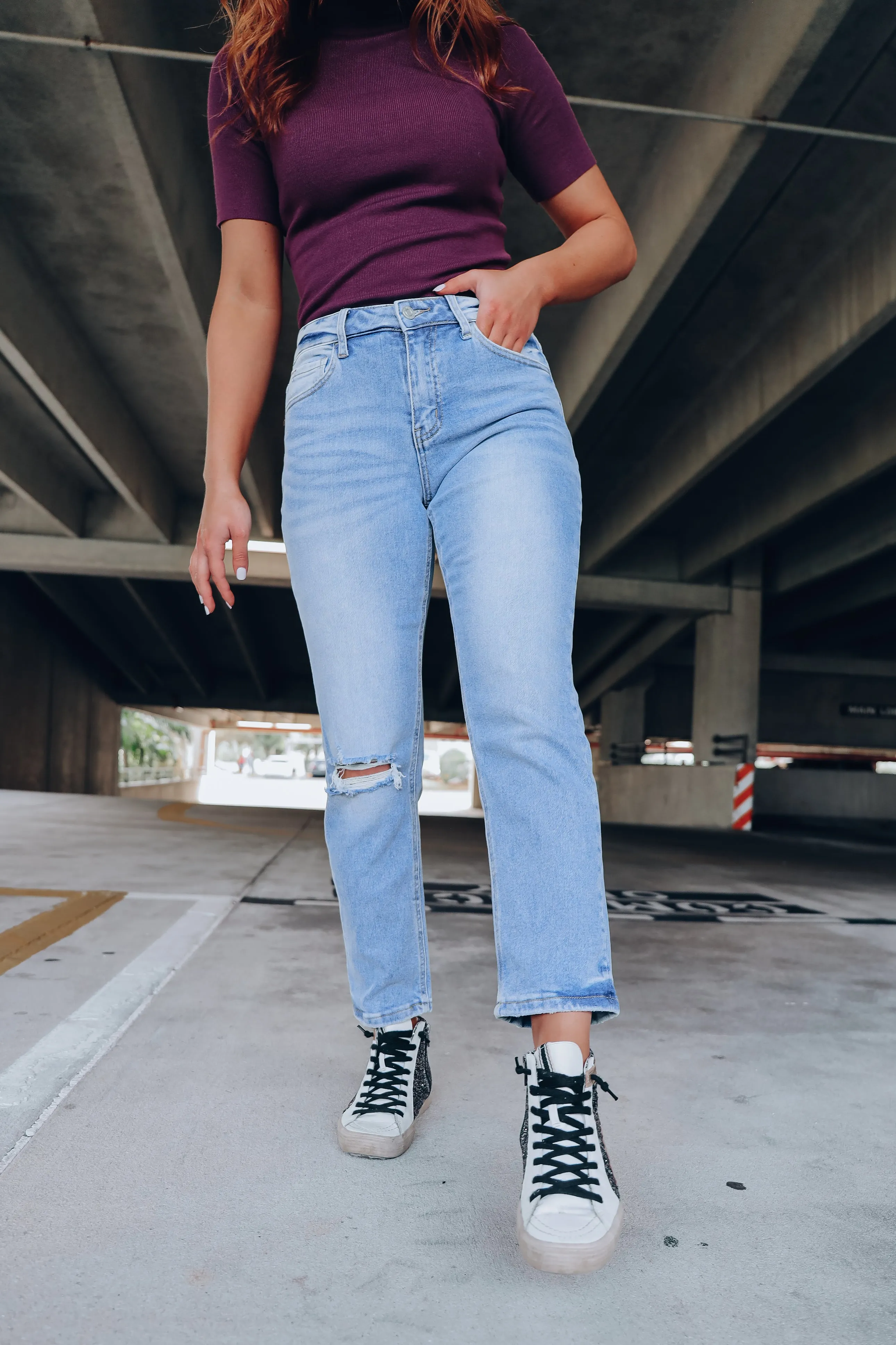 Dawson Boyfriend Light Wash Jeans
