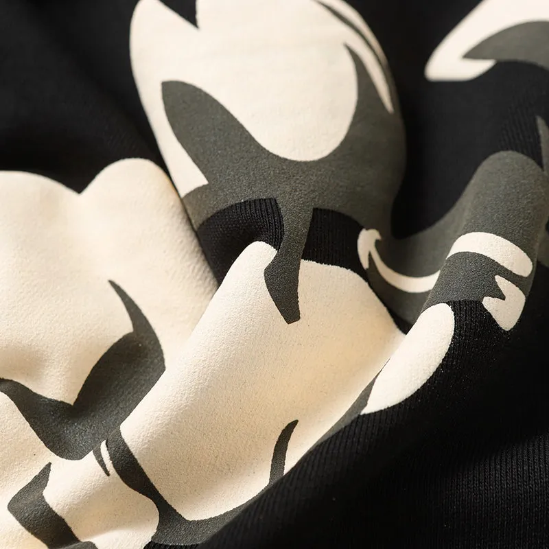 Denim Tears Kapok Pattern Printed Sweatshirts