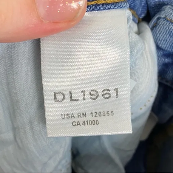DL1961 | Mara Ankle High Rise Straight Leg Jeans In Saratoga Size 30