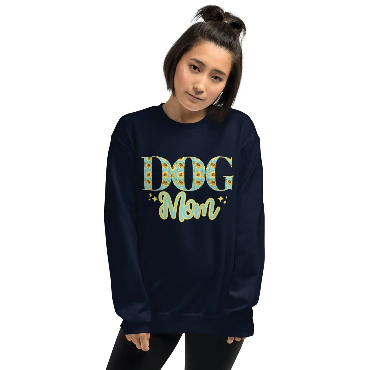 Dog Mom Sunflowers Sweatshirt