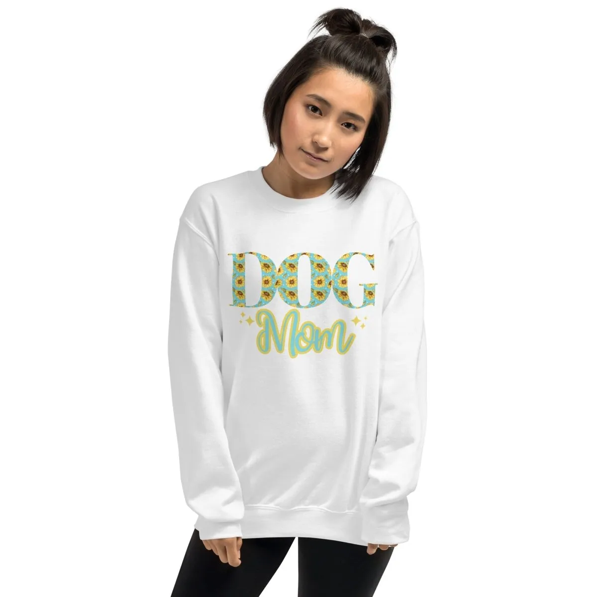 Dog Mom Sunflowers Sweatshirt