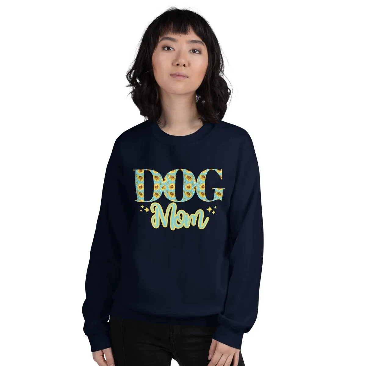 Dog Mom Sunflowers Sweatshirt