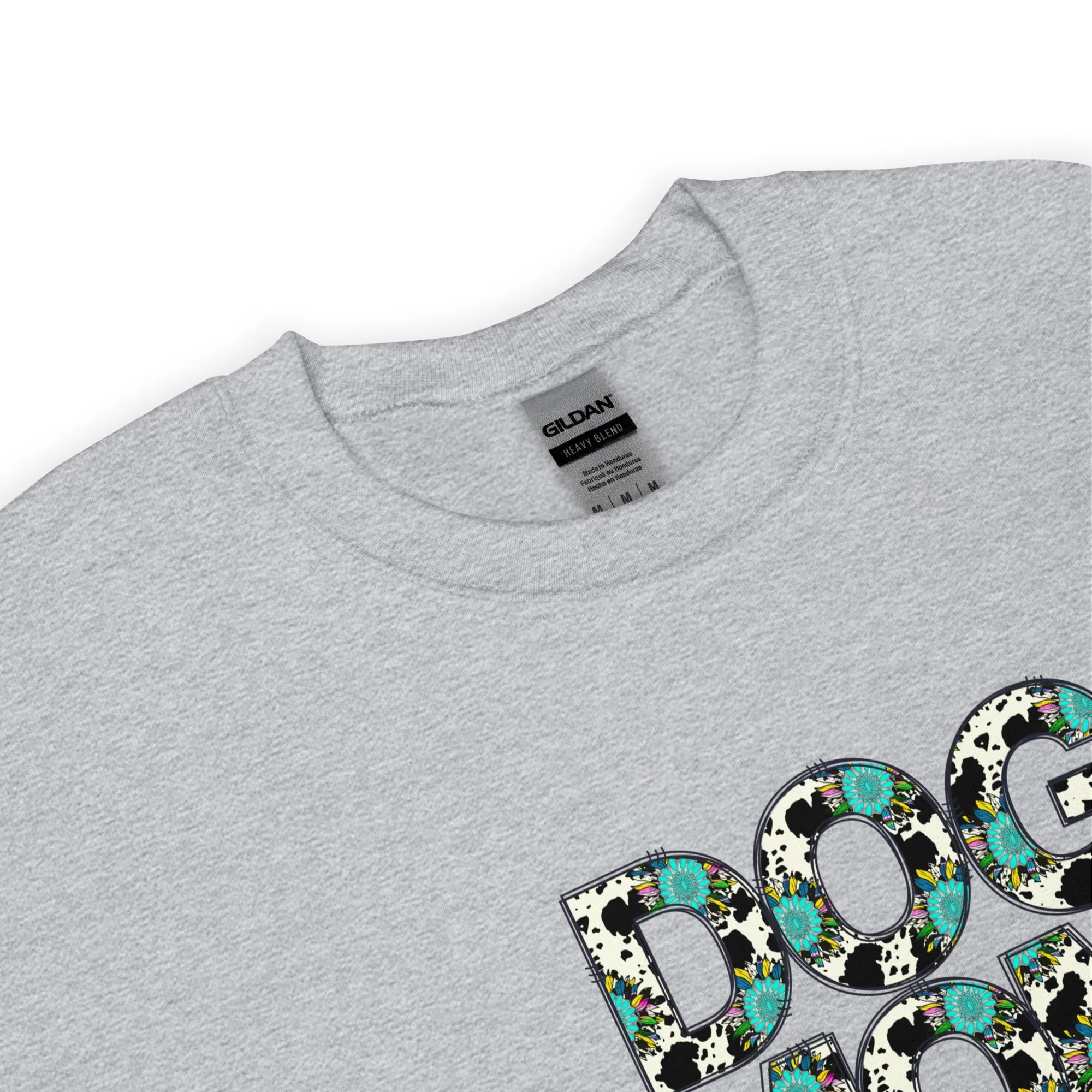 Dog Mom Teal Sunflower Sweatshirt