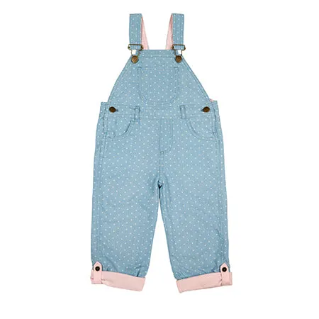 Dotty Dungarees Dotty Denim Dungarees - Retired