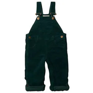 Dotty Dungarees Moss Green Corduroy Dungarees - Retired